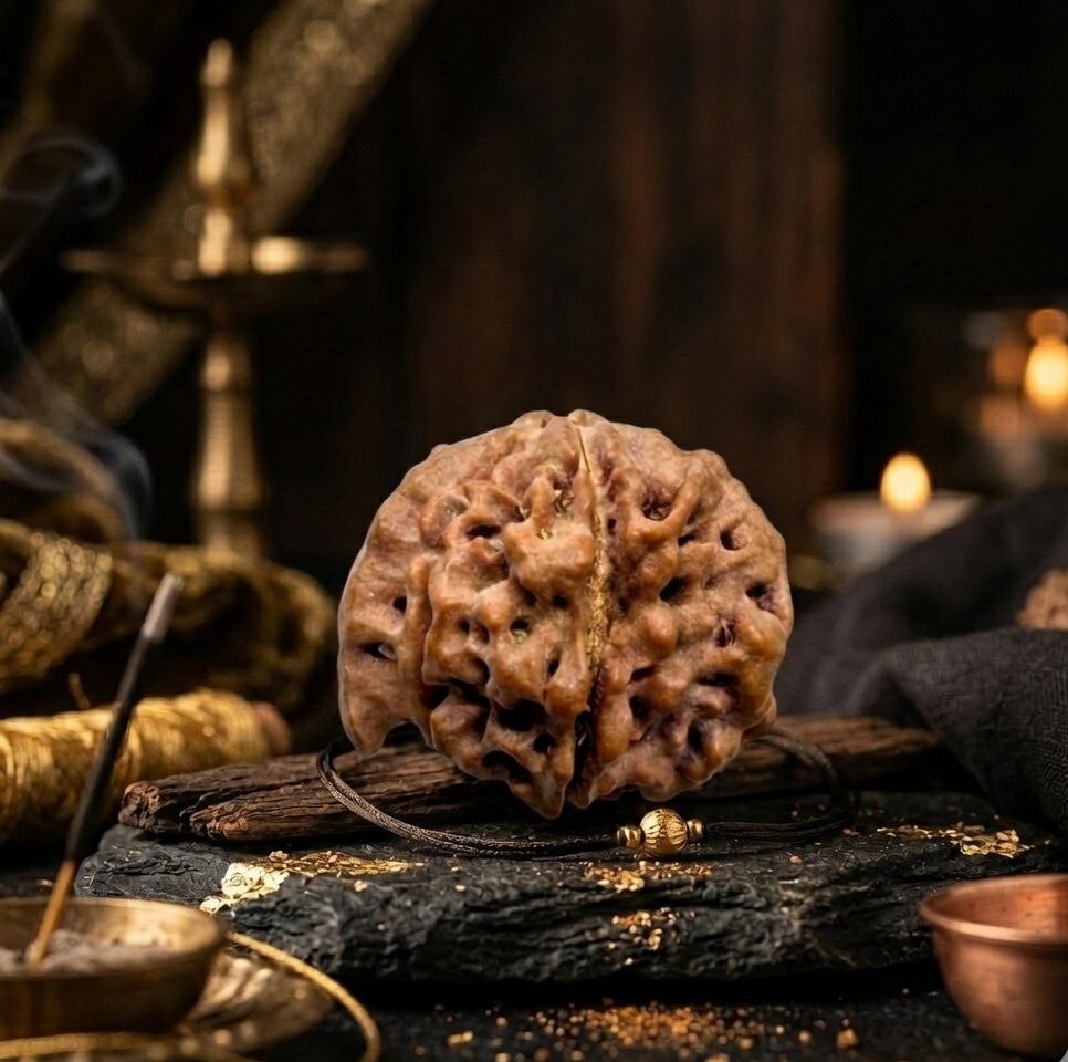 Ganesh Rudraksha — studio product photo | Kubair