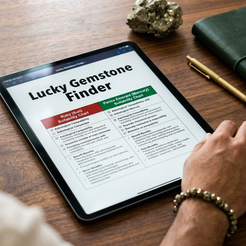 Lucky Gemstone Finder — Personal Insight Report — product image | Kubair