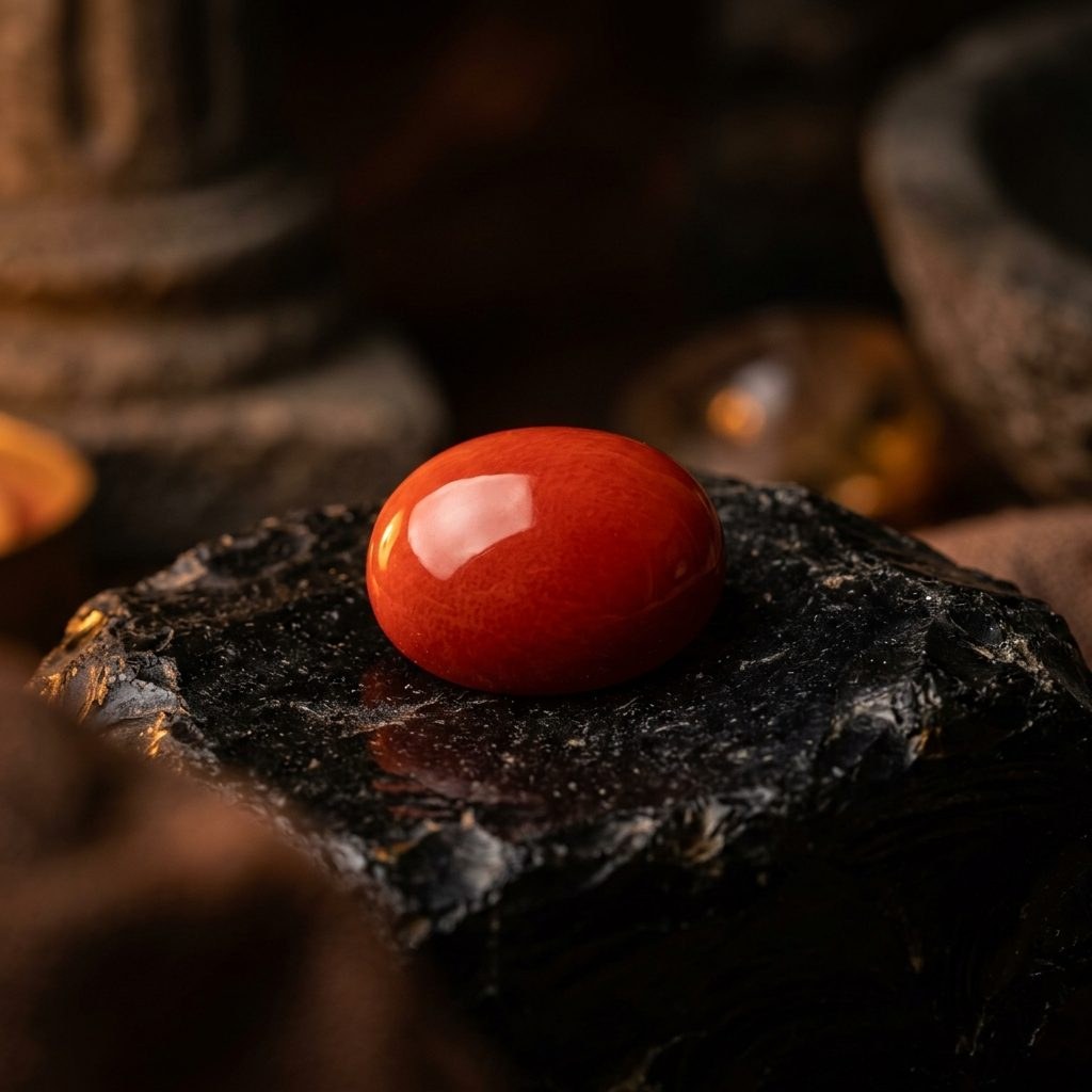 Moonga — Red Coral — alternate view | Kubair