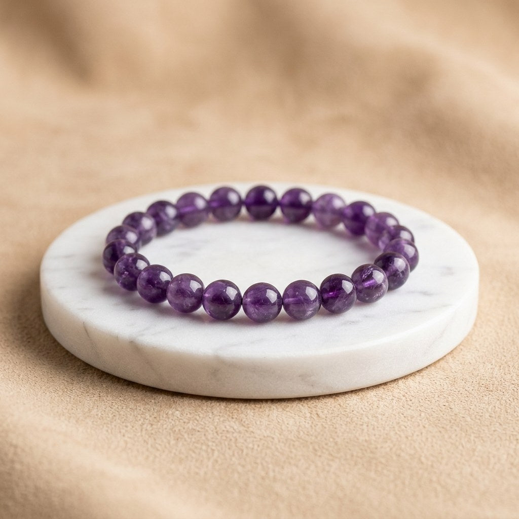 Amethyst Bracelet — studio product photo | Kubair