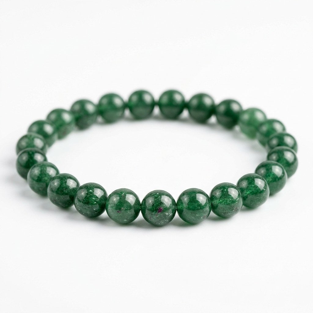 Green Aventurine Bracelet — studio product photo | Kubair