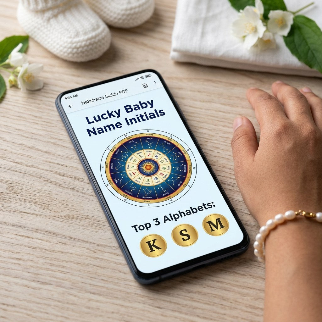 Lucky Baby Name Initials — Personal Insight Report — product image | Kubair