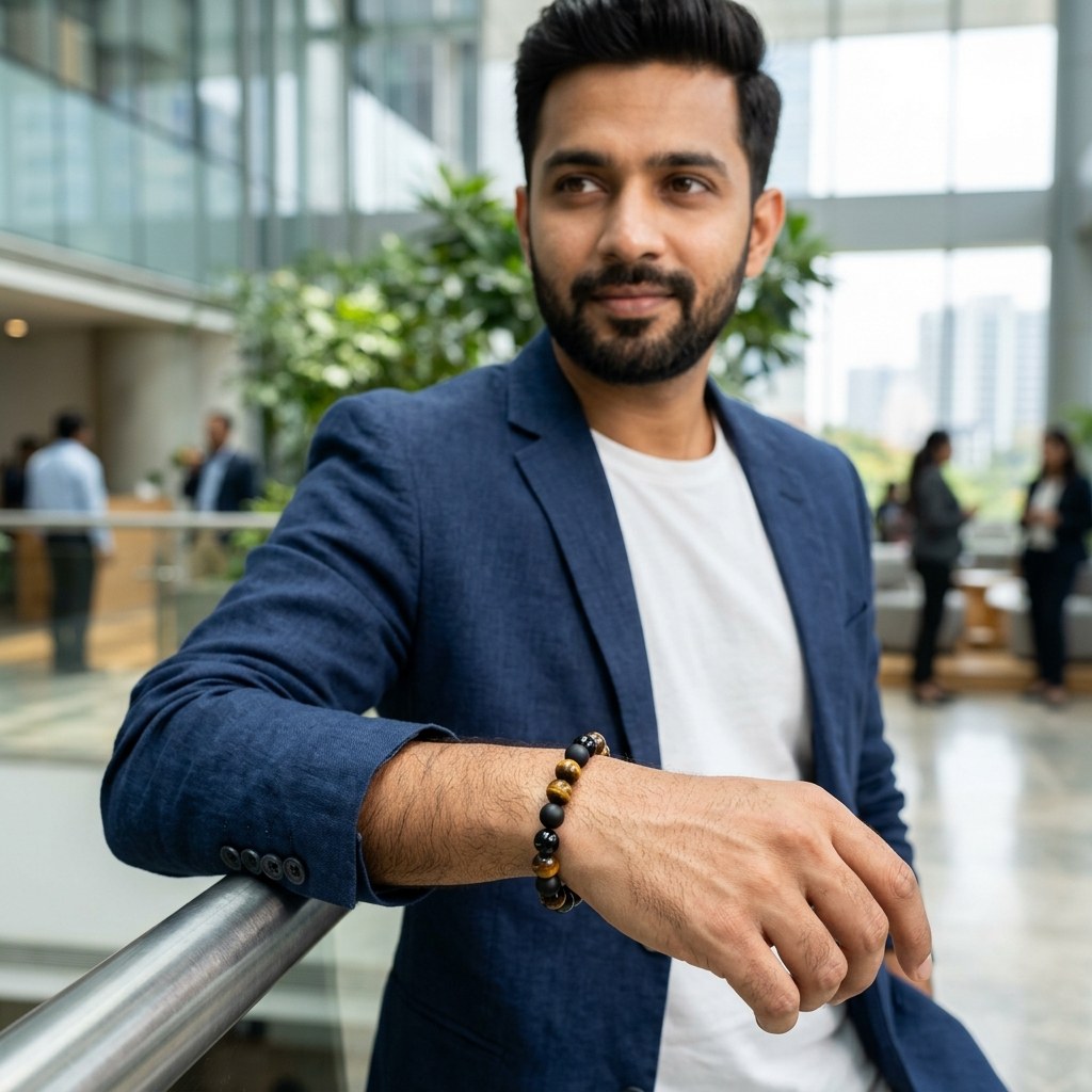 Men's Power Bracelet — lifestyle shot | Kubair