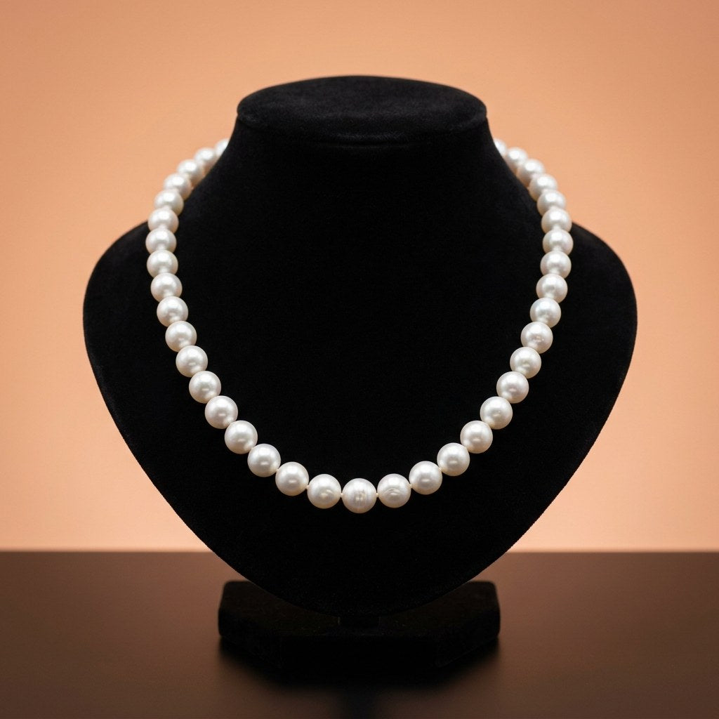 Pearl Necklace — studio product photo | Kubair