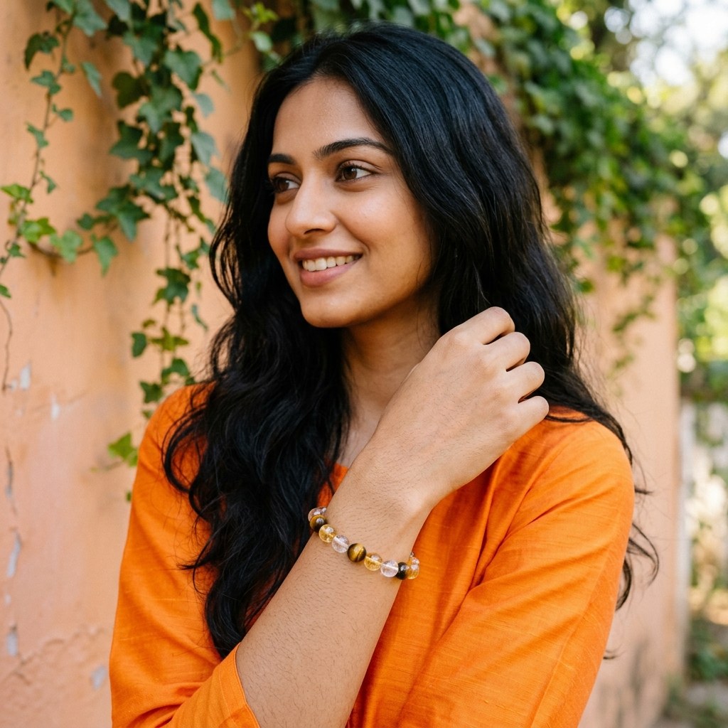 Zodiac Leo Bracelet — lifestyle shot | Kubair
